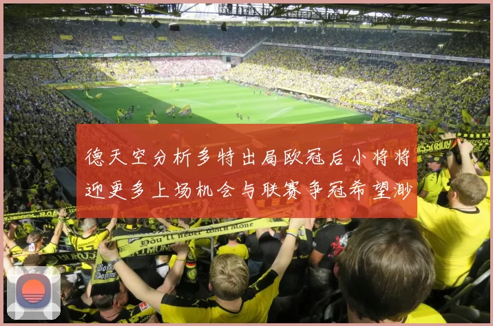 德天空分析多特出局欧冠后小将将迎更多上场机会与联赛争冠希望渺茫